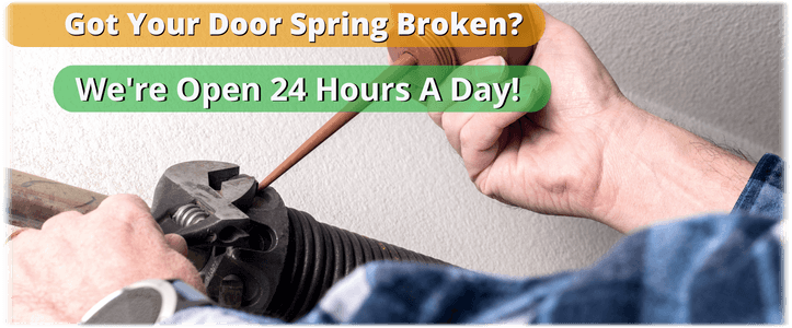 Broken Garage Door Spring Repair Orange, CA